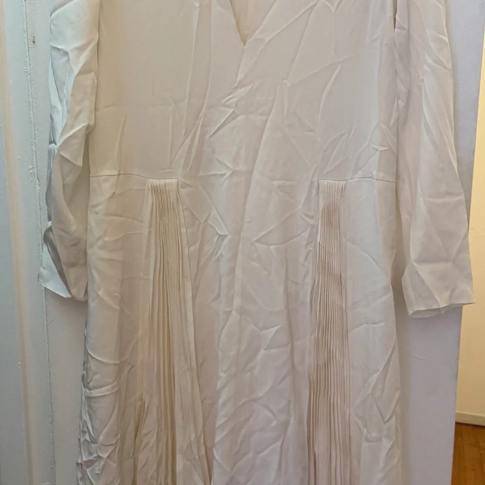 TIBI XXS white silk dress - Picture 5 of 7